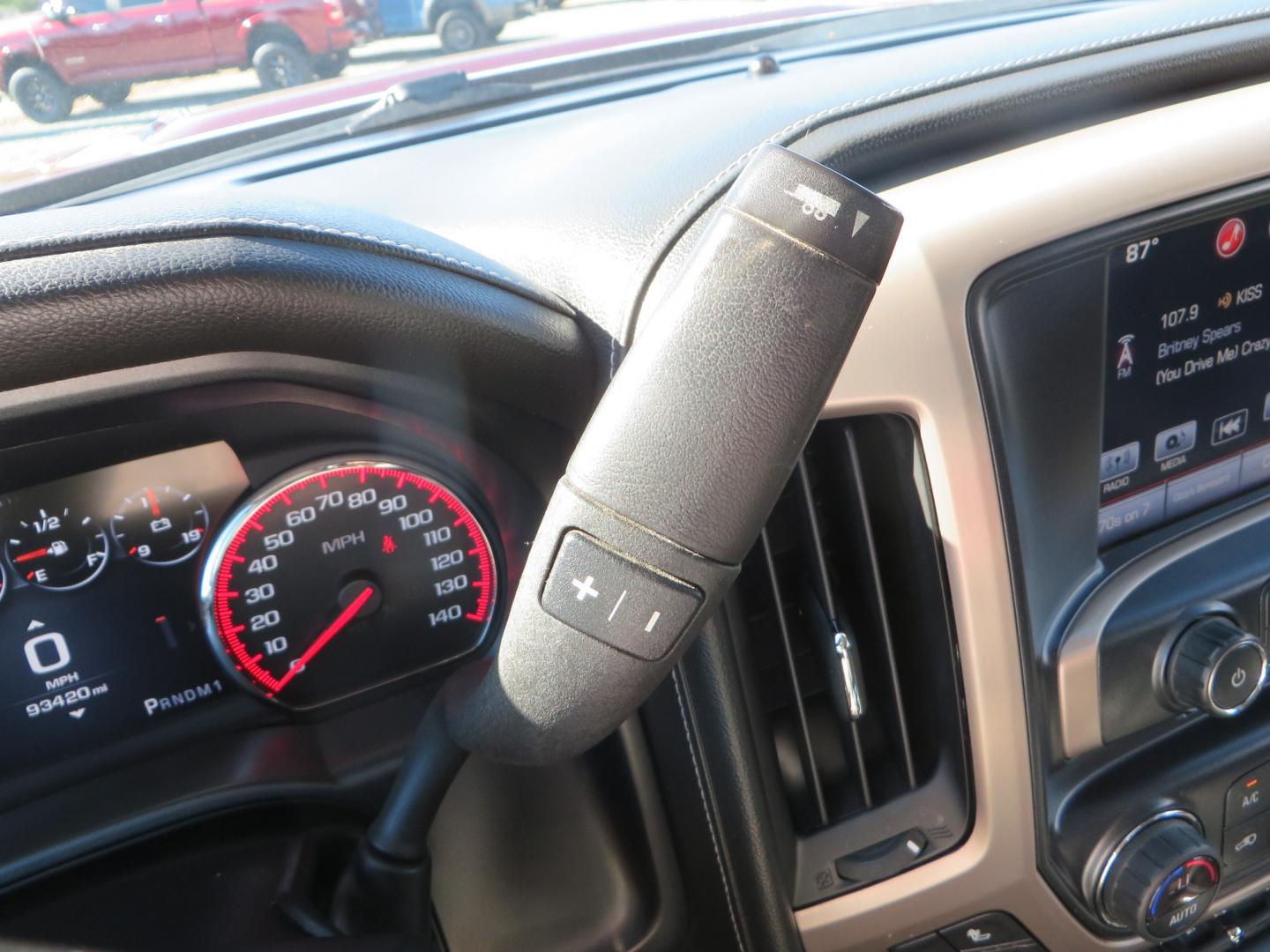 2016 Crimson Red /BLACK GMC Sierra 2500 HD Crew Cab (1GT12UE81GF) with an V8 Turbo Dsl 6.6L engine, Auto 6-Spd Allison OD transmission, located at 2630 Grass Valley Highway, Auburn, CA, 95603, (530) 508-5100, 38.937893, -121.095482 - BDS suspension, Fox Shocks, SOTA Novkane wheels, Nitto Ridge Grappler tires, AMP bed extender, and Husky Floor liners. - Photo#24