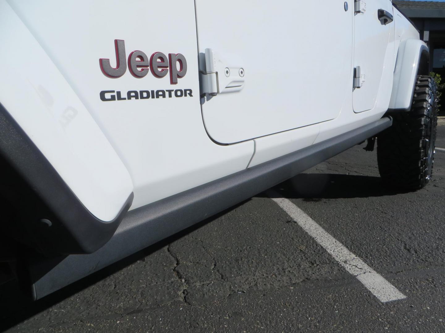 2020 White Jeep Gladiator Rubicon Launch Edition (1C6JJTBG5LL) with an V6 VVT 3.6 Liter engine, Automatic 8-Spd transmission, located at 2630 Grass Valley Highway, Auburn, CA, 95603, (530) 508-5100, 38.937893, -121.095482 - Gladiator Launch Edition, with JKS suspension, Fox shocks and steering stabilizer, 37" Toyo MT tires, Black Rhino Arsenal wheels, Warn Winch, LED lights and Tinted windows. - Photo#14