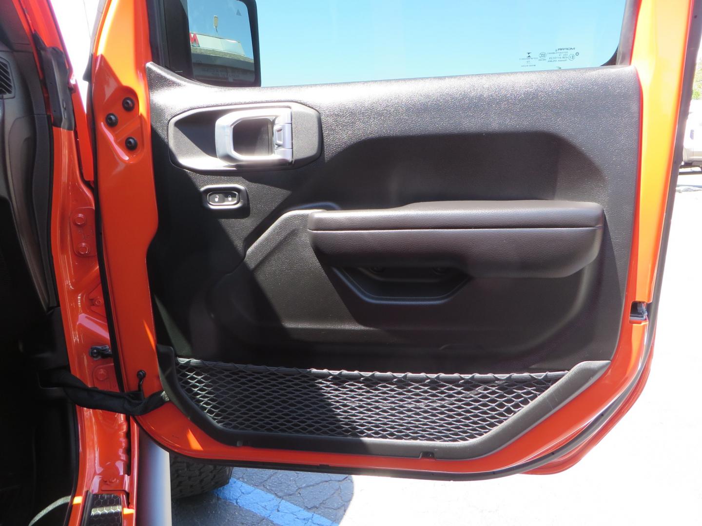 2020 ORANGE /black Jeep Wrangler Rubicon (1C4HJXCG3LW) with an 3.6L V6 DOHC 24V FFV engine, 6A transmission, located at 2630 Grass Valley Highway, Auburn, CA, 95603, (530) 508-5100, 38.937893, -121.095482 - Teraflex suspension, Fox Shocks, Mopar simulated beadlock wheels, 37" BFG KO2 tires, Running boards, Oracle tail lights, window tint, Weathertech floor liners, and a Redline subwoofer. - Photo#36