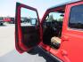 2020 Red /TAN Jeep Wrangler Unlimited Rubicon (1C4HJXFN8LW) with an 2.0L L4 DOHC 16V TURBO engine, 6A transmission, located at 2630 Grass Valley Highway, Auburn, CA, 95603, (530) 508-5100, 38.937893, -121.095482 - Featuring a brand new set of 17" Fuel Recoil wheels and 35" Toyo RT trail tires. - Photo#11