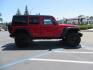 2020 Red /TAN Jeep Wrangler Unlimited Rubicon (1C4HJXFN8LW) with an 2.0L L4 DOHC 16V TURBO engine, 6A transmission, located at 2630 Grass Valley Highway, Auburn, CA, 95603, (530) 508-5100, 38.937893, -121.095482 - Featuring a brand new set of 17" Fuel Recoil wheels and 35" Toyo RT trail tires. - Photo#3