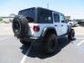 2018 White /black Jeep Wrangler JK Unlimited Rubicon 4WD (1C4HJXFGXJW) with an 3.6L V6 engine, Manual 6 speed transmission, located at 2630 Grass Valley Highway, Auburn, CA, 95603, (530) 508-5100, 38.937893, -121.095482 - Features - Zone Offroad 3" suspension system, Fox Adventure series shocks, 37" BFG KO2 tires, Fuel Ammo wheels, and a Teraflex spare tire relocation. - Photo#4