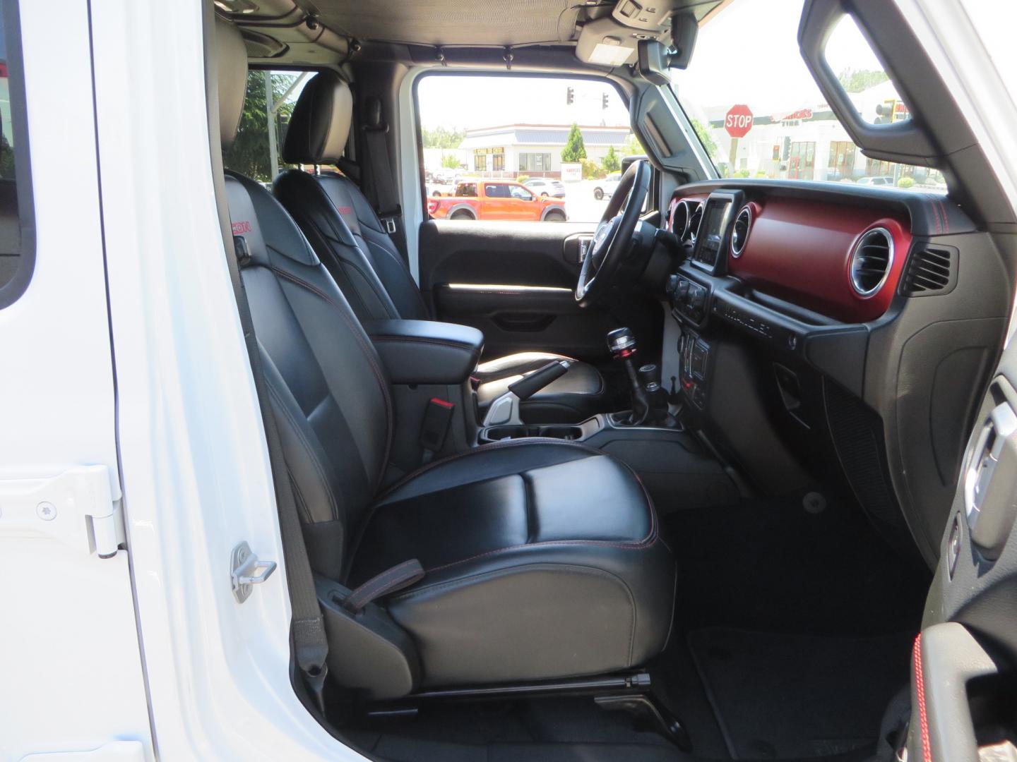 2018 White /black Jeep Wrangler JK Unlimited Rubicon 4WD (1C4HJXFGXJW) with an 3.6L V6 engine, Manual 6 speed transmission, located at 2630 Grass Valley Highway, Auburn, CA, 95603, (530) 508-5100, 38.937893, -121.095482 - Features - Zone Offroad 3" suspension system, Fox Adventure series shocks, 37" BFG KO2 tires, Fuel Ammo wheels, and a Teraflex spare tire relocation. - Photo#48