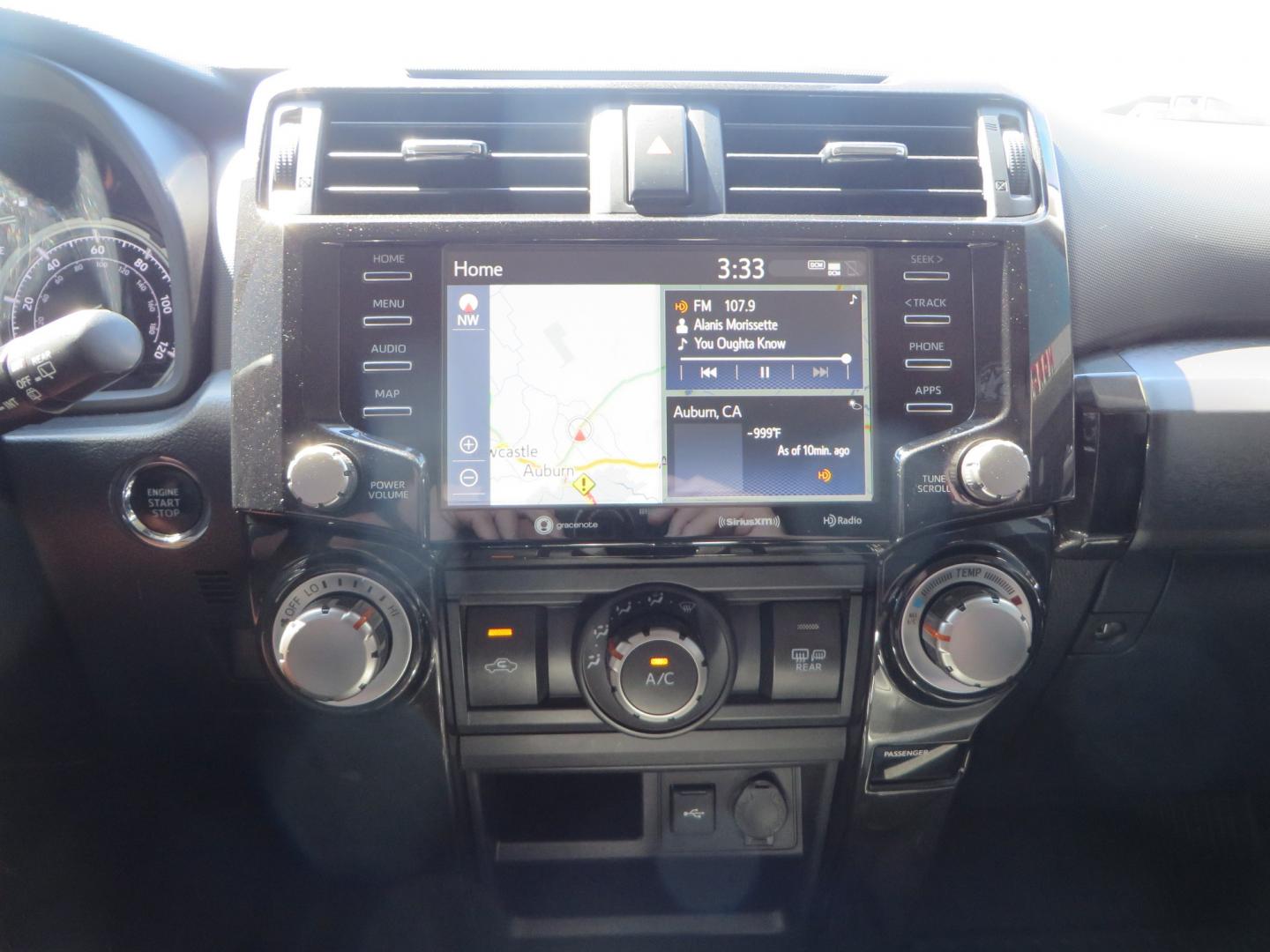 2021 White /Black Toyota 4Runner TRD Off-road Premium 4WD (JTERU5JR1M5) with an 4.0L V6 DOHC 24V engine, 5A transmission, located at 2630 Grass Valley Highway, Auburn, CA, 95603, (530) 508-5100, 38.937893, -121.095482 - TRD Off-Road with Bilstein 5100 series front struts, 17" Method race wheels, Toyo RT Trail tires, Window tint, and AVS window wind deflectors . - Photo#21