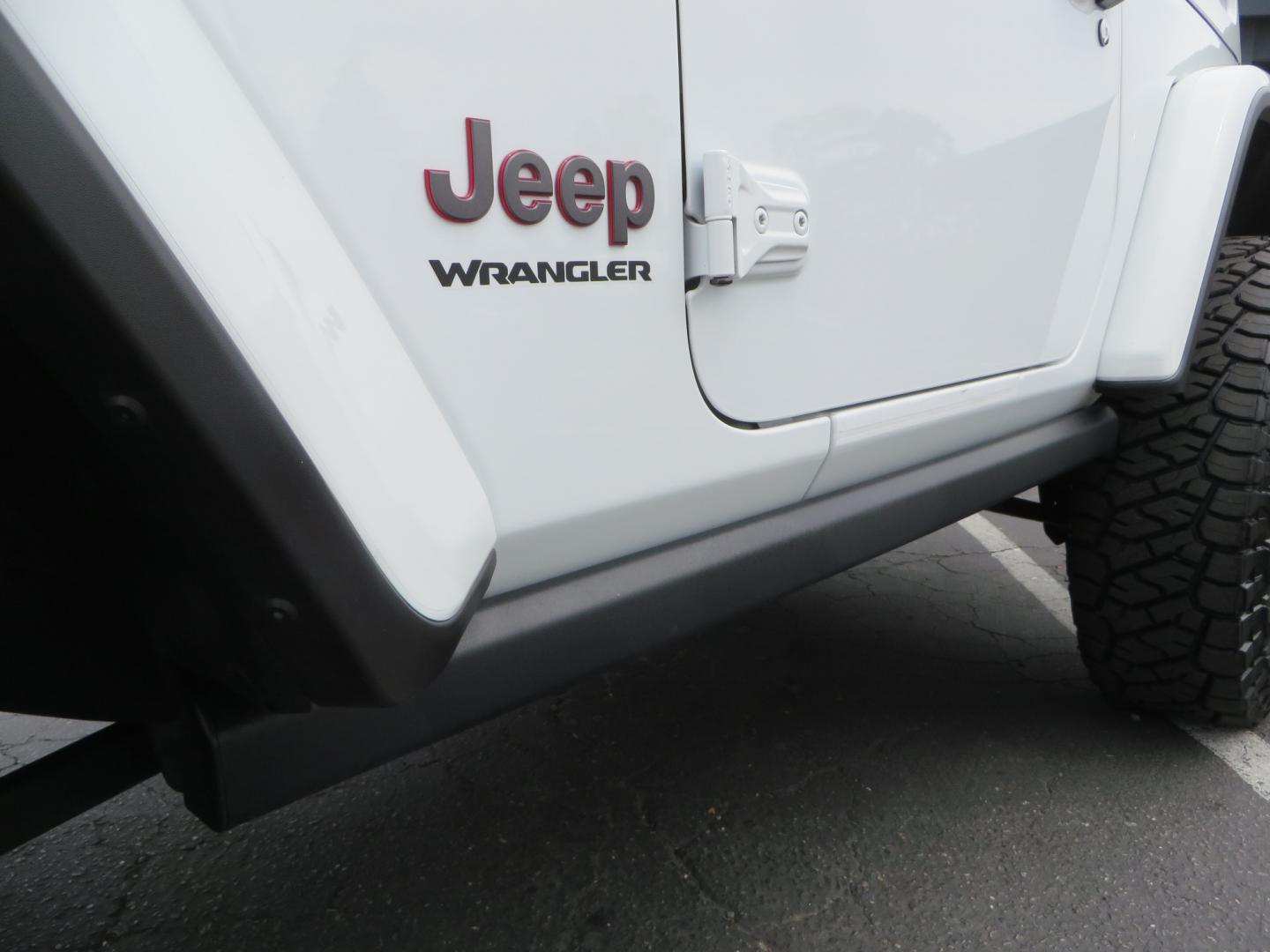 2021 White /Black Jeep Wrangler Rubicon (1C4HJXCG0MW) with an 3.6L V6 engine, Manual 6 speed transmission, located at 2630 Grass Valley Highway, Auburn, CA, 95603, (530) 508-5100, 38.937893, -121.095482 - 2 Door lifted Rubicon featuring a 3" Zone Offroad lift kit, Fox Adventure series shocks, 17" Method wheels, 37" Toyo RT Trail tires, Teraflex Spare tire carrier, and window tint. - Photo#9