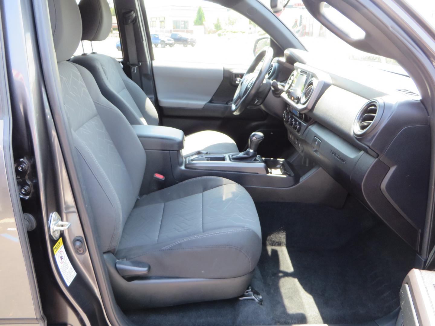 2017 CHARCOAL /GREY Toyota Tacoma TRD Off-Road Double Cab Short Bed V6 6AT 4WD (3TMCZ5AN6HM) with an 3.6L V6 DOHC 24V engine, 6A transmission, located at 2630 Grass Valley Highway, Auburn, CA, 95603, (530) 508-5100, 38.937893, -121.095482 - Features- Method Race wheels, BFG KO2 tires, Rocksliders, Bedmat, and Magnaflow exhaust. - Photo#39