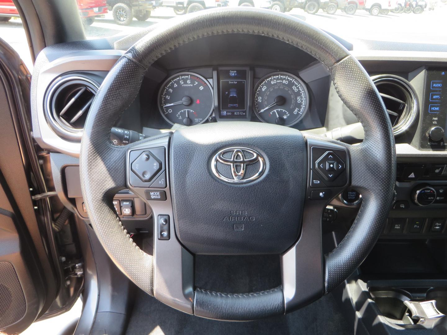 2017 CHARCOAL /GREY Toyota Tacoma TRD Off-Road Double Cab Short Bed V6 6AT 4WD (3TMCZ5AN6HM) with an 3.6L V6 DOHC 24V engine, 6A transmission, located at 2630 Grass Valley Highway, Auburn, CA, 95603, (530) 508-5100, 38.937893, -121.095482 - Features- Method Race wheels, BFG KO2 tires, Rocksliders, Bedmat, and Magnaflow exhaust. - Photo#26