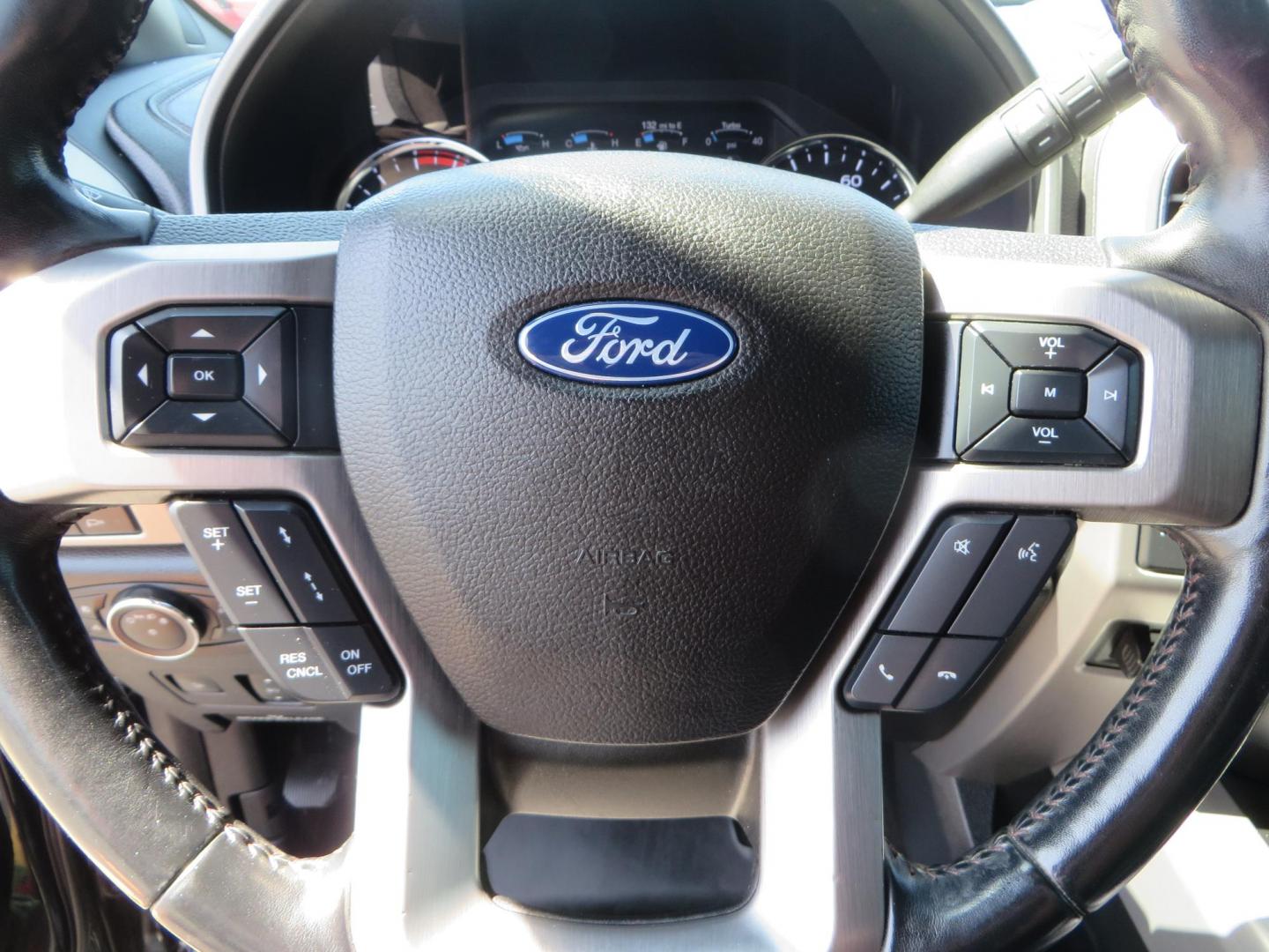 2019 BLACK Ford F-250 SD Platinum Crew Cab Short Bed 4WD (1FT7W2BTXKE) with an 6.7L V8 OHV 16V DIESEL engine, 6A transmission, located at 2630 Grass Valley Highway, Auburn, CA, 95603, (530) 508-5100, 38.937893, -121.095482 - Featuring a 6" Pro Comp Suspension system, Fox shocks and dual steering stabilizers, 38" Falken Wildpeak tires, 20" LRG wheels, Window tint, and painted Ford badges. - Photo#35