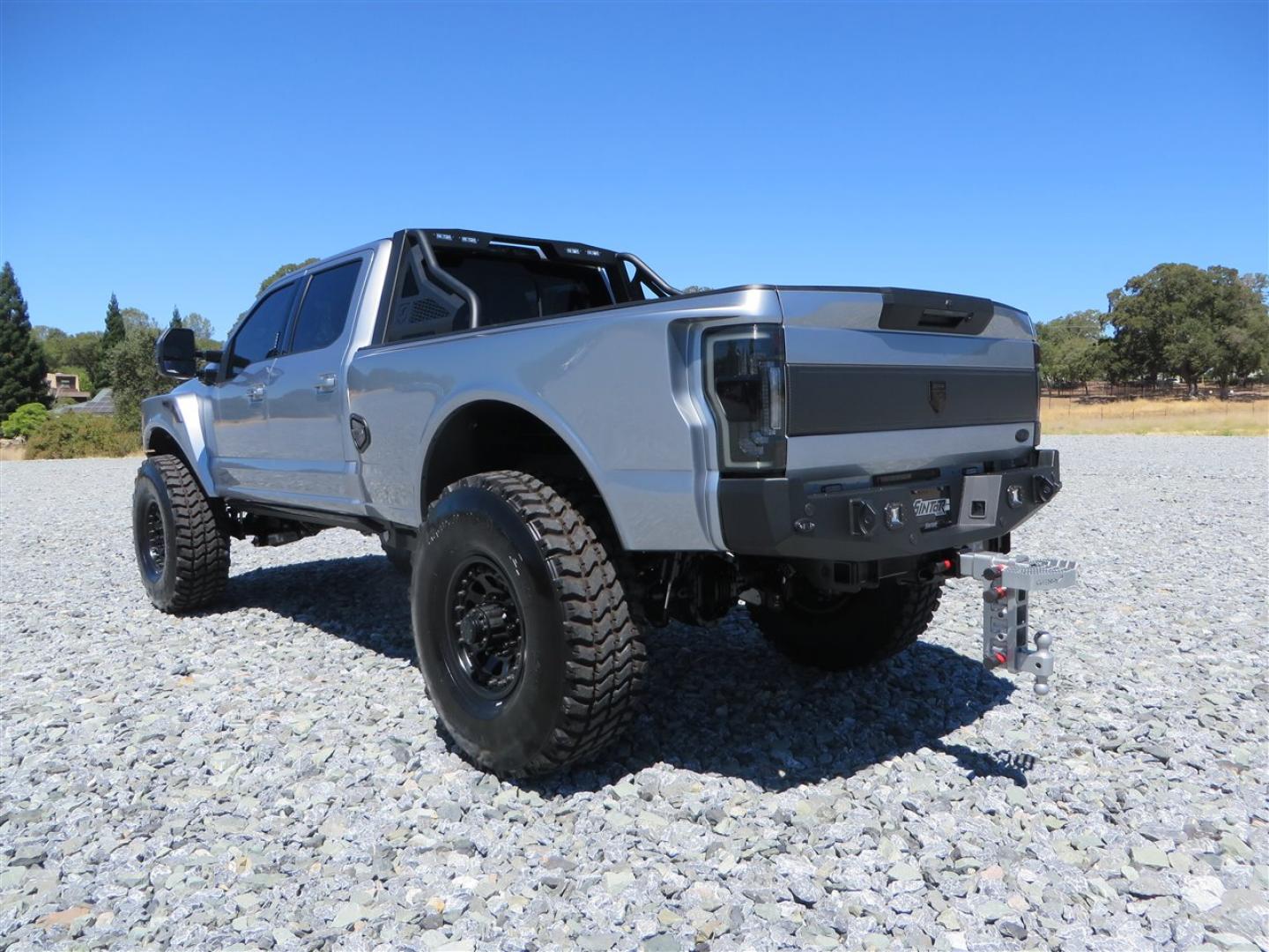 2022 Ford F-450 SD Limited Crew Cab DRW 4WD (1FT8W4DT3NE) with an 6.7L V8 OHV 16V DIESEL engine, 10 speed automatic transmission, located at 2630 Grass Valley Highway, Auburn, CA, 95603, (530) 508-5100, 38.937893, -121.095482 - 2022 Sintor Truck Ford F-450 Limited Iconic Silver This 2022 Sintor Trucks F-450 Lariat is fully equiped with a carbon package, pano roof, leather interior, large navigation screen and much more. This truck is ready for whatever the driver demands of it. With over a thousand man hours that goe - Photo#6