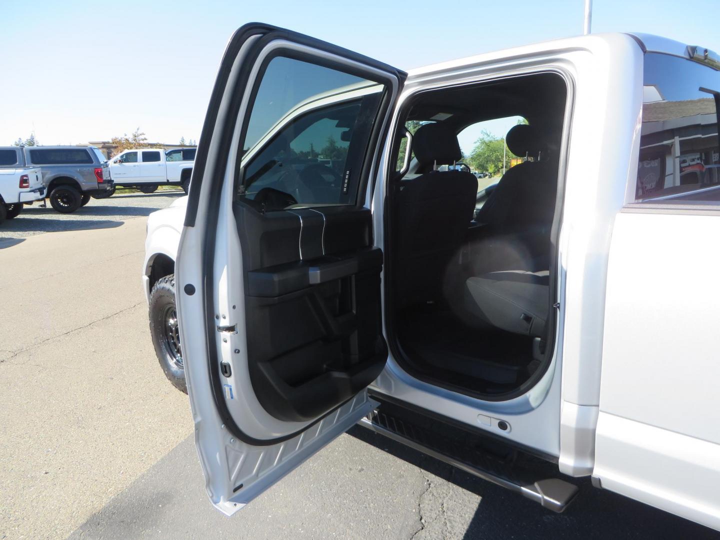 2019 SILVER /BLACK Ford F-150 XLT SuperCrew 6.5-ft. 4WD (1FTFW1E45KK) with an 3.5L V6 DOHC 24V engine, 6A transmission, located at 2630 Grass Valley Highway, Auburn, CA, 95603, (530) 508-5100, 38.937893, -121.095482 - Features - Bilstein 6112 Front struts, Bilstein 5100 rear shocks, 17" Method Race wheels, BFG KO2 tires, Morimoto Headlights, Smoked tail lights and 3rd Brake light. - Photo#53