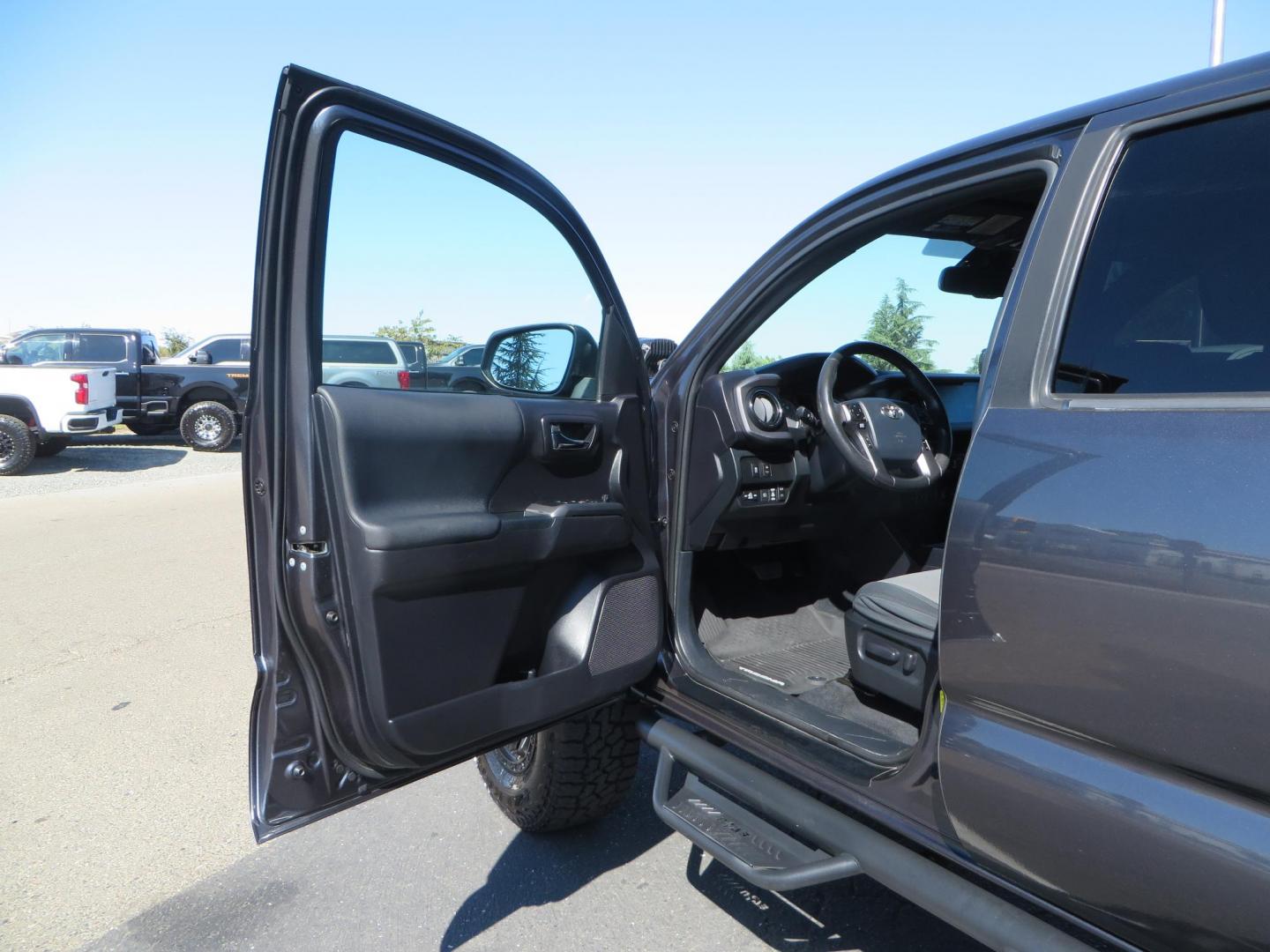 2020 Charcoal /GREY Toyota Tacoma SR5 Double Cab Long Bed V6 6AT 4WD (3TMDZ5BN2LM) with an 3.5L V6 DOHC 24V engine, 6A transmission, located at 2630 Grass Valley Highway, Auburn, CA, 95603, (530) 508-5100, 38.937893, -121.095482 - Tacoma featuring Bilstein 5100 series struts and rear shocks, Icon read add a packs, Method Wheels, Falken Wildpeak AT tires, N-fab runnign boards, Bakflip MX4 bedcover, Molle bed panels, Led Fog lights, and Baja Designs A pillar lights. - Photo#19