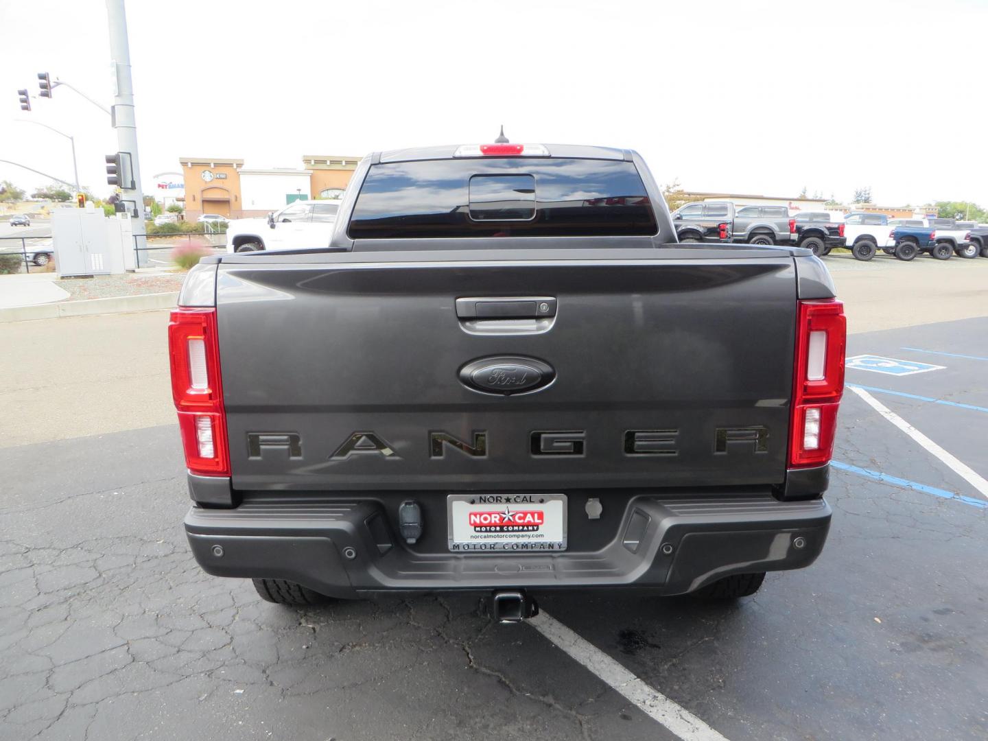 2019 Charcoal Ford Ranger Lariat SuperCrew 4WD (1FTER4FH8KL) with an 2.3L L4 DOHC 16V engine, 10A transmission, located at 2630 Grass Valley Highway, Auburn, CA, 95603, (530) 508-5100, 38.937893, -121.095482 - Features, King 2.5 remote reservoir coilovers, King 2.5 piggyback shocks, Camburg upper control arms, Method Race wheels, Lexani Terrain Beast tires, Baja Designs fog lights, Rock Sliders, Windiw tint, and an ARB air compressor. - Photo#6