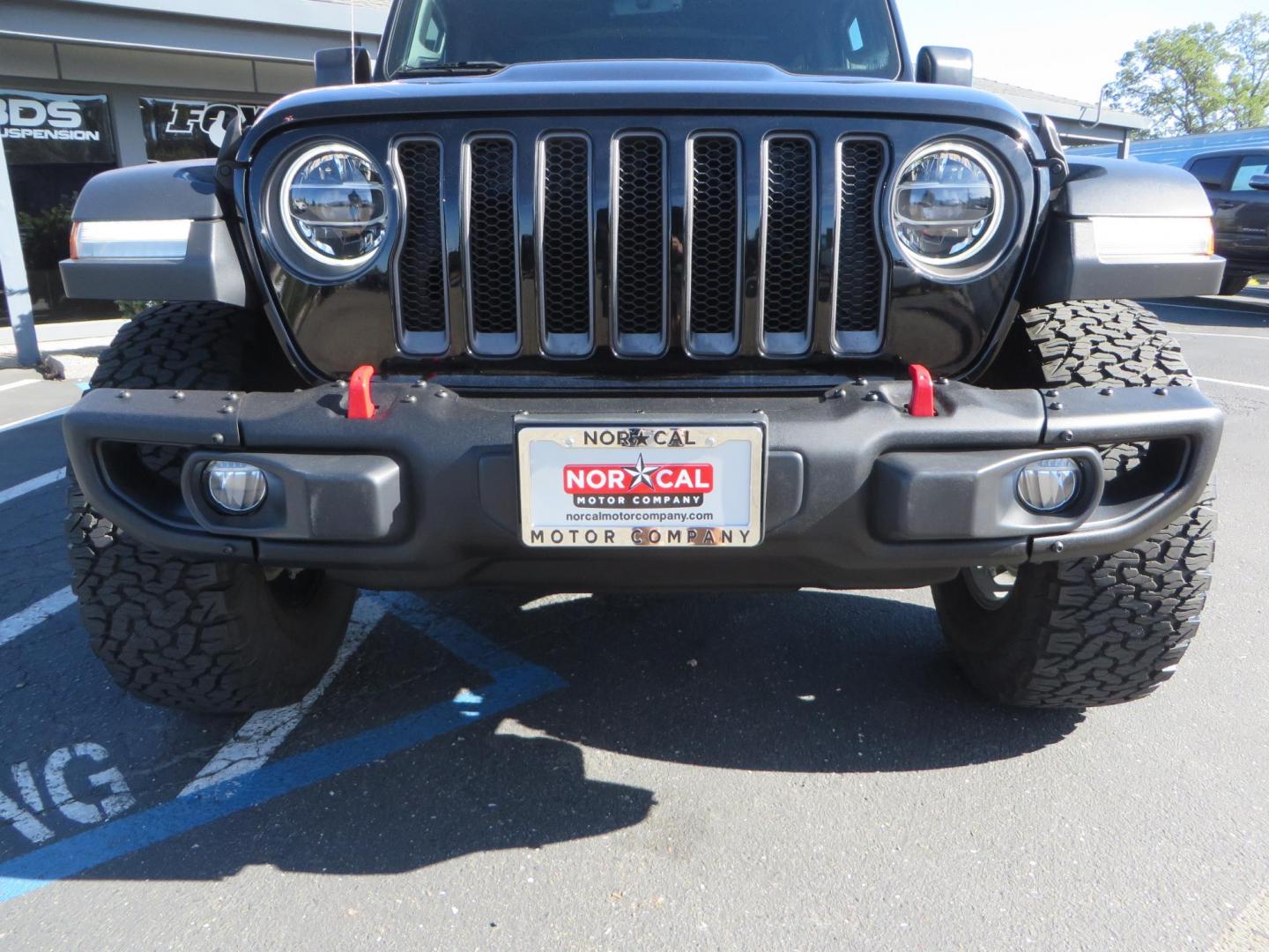 2020 BLACK /BLACK Jeep Wrangler Unlimited Rubicon (1C4HJXFGXLW) with an 3.6L V6 DOHC 24V FFV engine, 6A transmission, located at 2630 Grass Valley Highway, Auburn, CA, 95603, (530) 508-5100, 38.937893, -121.095482 - Rubicon with a set of brand new 392 wheels and tires as well as a new factory soft top never installed. - Photo#12