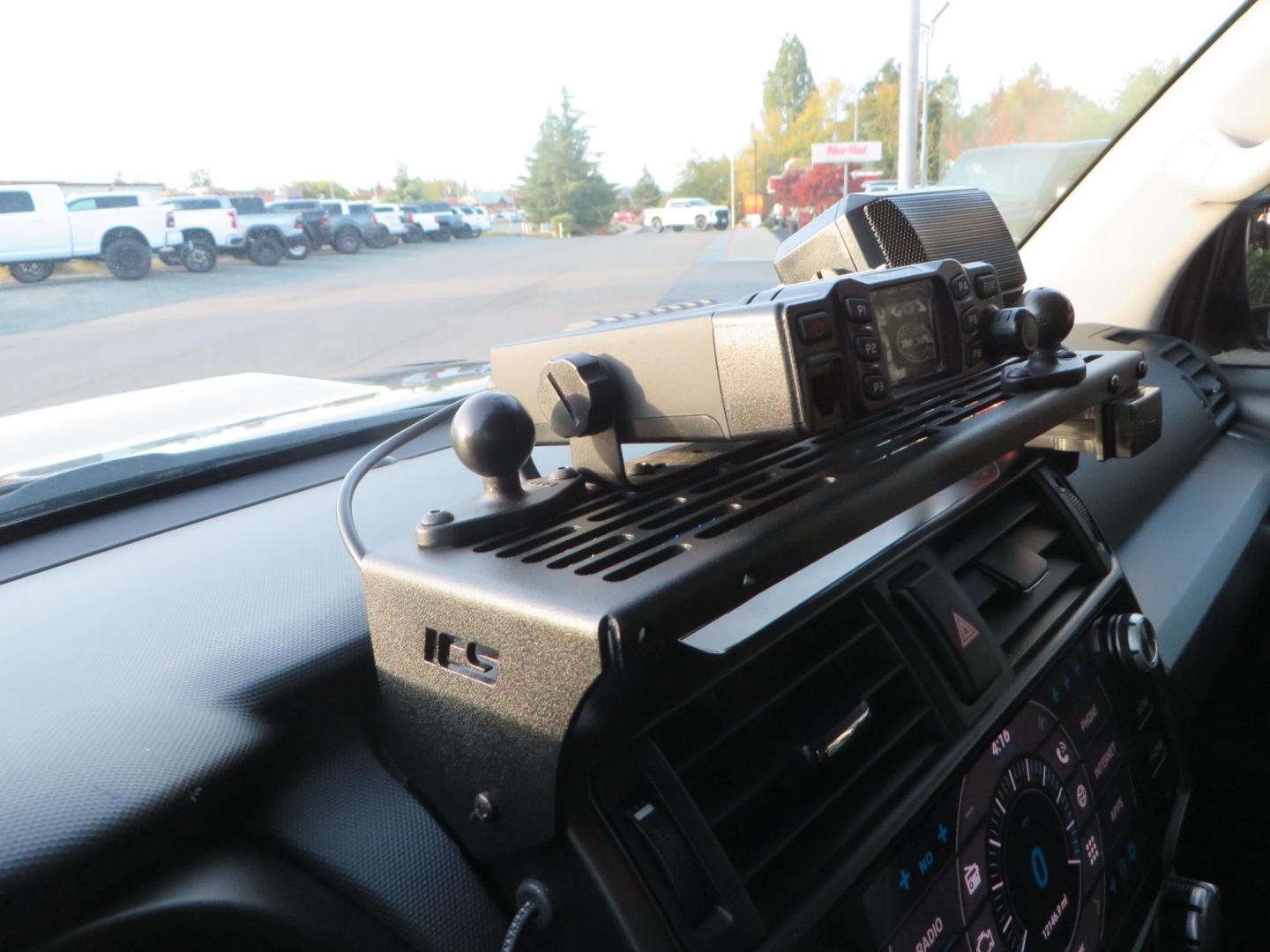 2019 CHARCOAL /BLACK Toyota 4Runner TRD Off-Road Premium 4WD (JTEBU5JR8K5) with an 4.0L V6 DOHC 24V engine, 5A transmission, located at 2630 Grass Valley Highway, Auburn, CA, 95603, (530) 508-5100, 38.937893, -121.095482 - Looking for a 4Runner to start your overlanding adventures? Check out this TRD Off-Road Premium Featuring Dobinson suspension, TRD wheels, Toyo AT tires, Gobi Roof Rack and ladder, Rock Sliders, Baja Designs A pillar lights, C4 Skid Plate, Bug Guards, AVS window vetn visors, ICS dash mount, CB, Spri - Photo#33