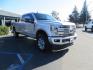 2019 SILVER /black Ford F-350 SD Platinum Crew Cab 4WD Long Bed (1FT8W3BT7KE) with an 6.7L V8 OHV 16V DIESEL engine, 6A transmission, located at 2630 Grass Valley Highway, Auburn, CA, 95603, (530) 508-5100, 38.937893, -121.095482 - Lond Bed Superduty with factory 5th wheel prep ready to tow and Rigid industries back up lights. - Photo#1