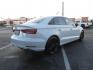 2018 White /Gray Audi A3 2.0 TFSI Premium (WAUB8GFF1J1) with an 2.0L L4 DOHC 16V engine, 6A transmission, located at 2630 Grass Valley Highway, Auburn, CA, 95603, (530) 508-5100, 38.937893, -121.095482 - Photo#5