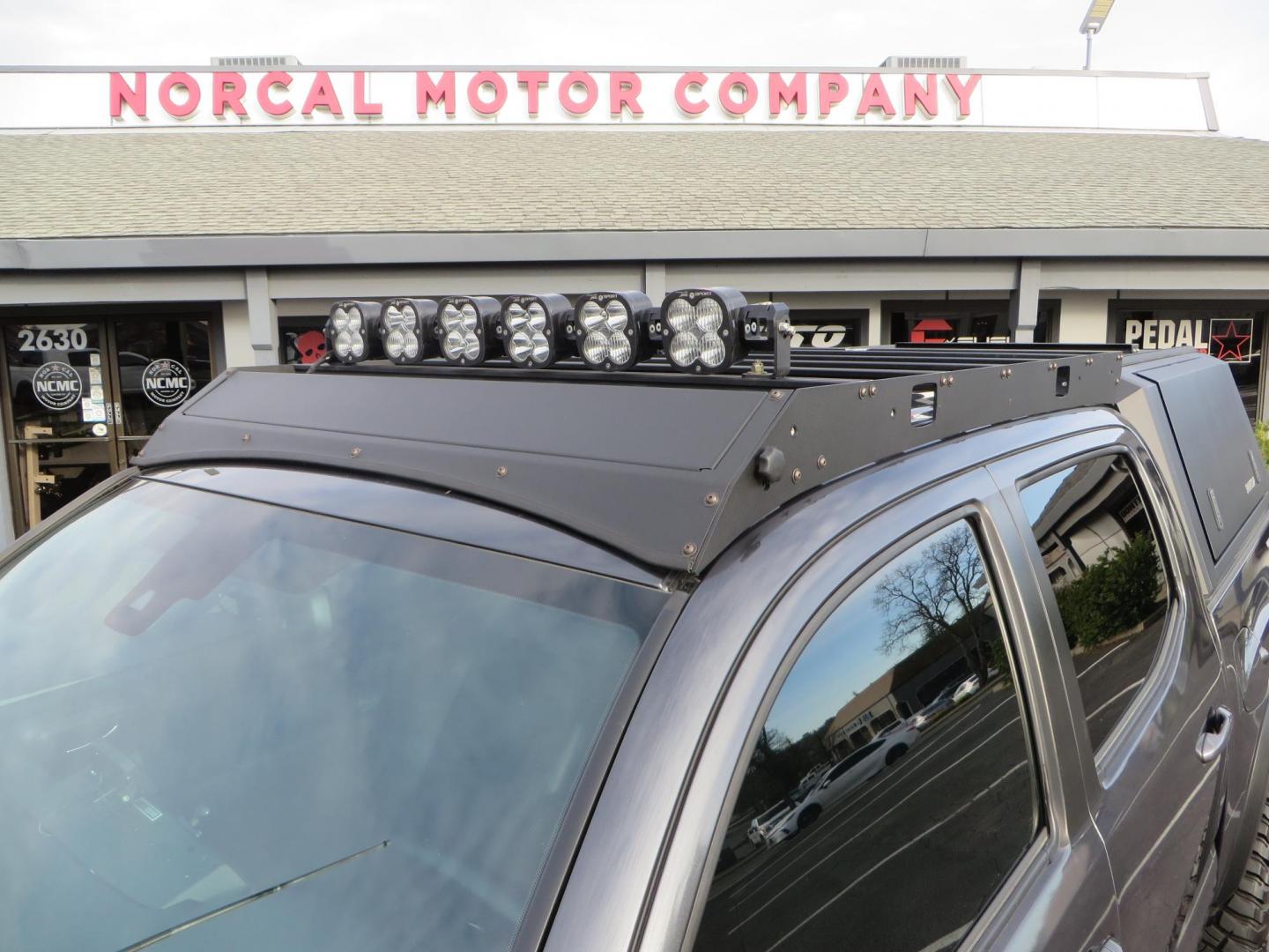 2022 CHARCOAL /BLACK Toyota Tacoma TRD Off-Road Double Cab V6 6AT 4WD (3TMCZ5AN0NM) with an 3.5L V6 DOHC 24V engine, 6A transmission, located at 2630 Grass Valley Highway, Auburn, CA, 95603, (530) 508-5100, 38.937893, -121.095482 - Must See Tacoma with a ton of extras!!! This Tacoma Features a Stage 9 Icon Vehicle Dyanamics suspension system, 17" Method MR305 double black wheels, BFG KM3 tires, Tacoma Beast Slider steps, 4WP front bumper, Baja designs Squadron Sport front bumper lights, Baja Designs XL Linkable light bar, Smit - Photo#15