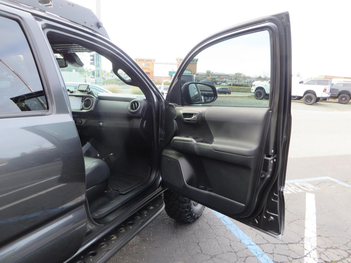 2022 CHARCOAL /BLACK Toyota Tacoma TRD Off-Road Double Cab V6 6AT 4WD (3TMCZ5AN0NM) with an 3.5L V6 DOHC 24V engine, 6A transmission, located at 2630 Grass Valley Highway, Auburn, CA, 95603, (530) 508-5100, 38.937893, -121.095482 - Must See Tacoma with a ton of extras!!! This Tacoma Features a Stage 9 Icon Vehicle Dyanamics suspension system, 17" Method MR305 double black wheels, BFG KM3 tires, Tacoma Beast Slider steps, 4WP front bumper, Baja designs Squadron Sport front bumper lights, Baja Designs XL Linkable light bar, Smit - Photo#62