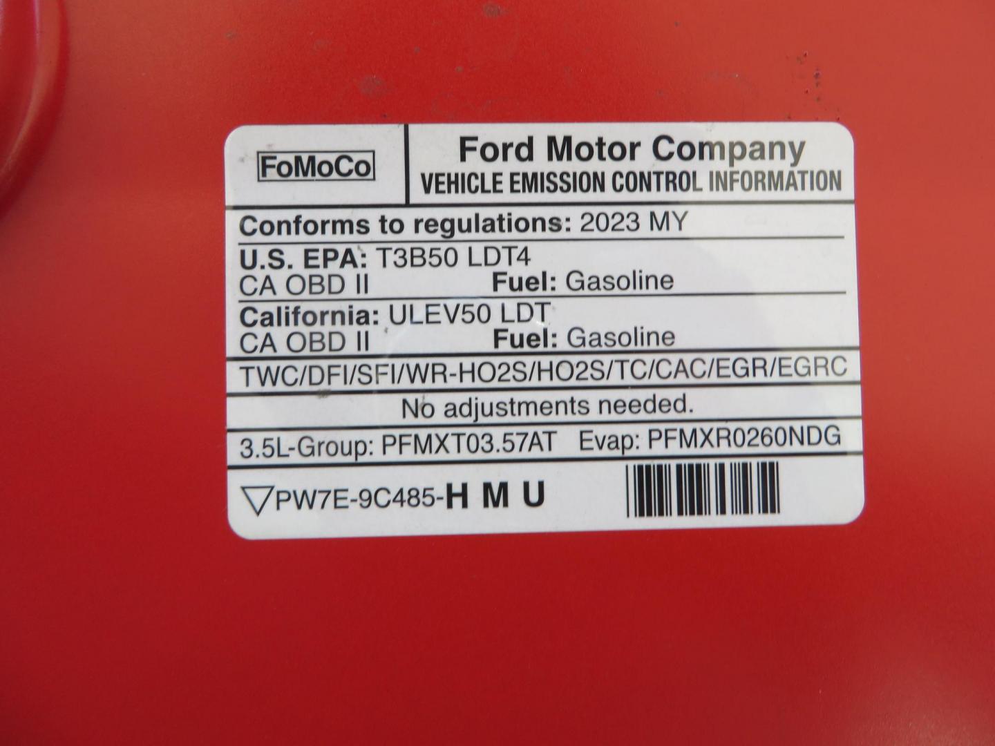 2023 Orange /Blue Ford F-150 Raptor 37 SuperCrew 4WD (1FTFW1RG4PF) with an 3.5 V6 engine, 6A transmission, located at 2630 Grass Valley Highway, Auburn, CA, 95603, (530) 508-5100, 38.937893, -121.095482 - Clean one owner Raptor 37 with Recaro Blue Accent seats, Pro Power Onboard 2K Generator, Power Tailgate, and Twin Panel Moonroof. - Photo#91