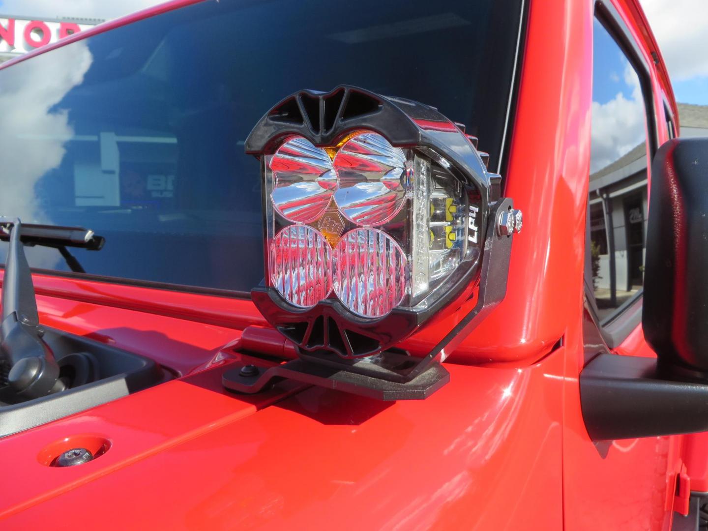 2024 Red /Black Jeep Wrangler Rubicon 392 (1C4RJXSJ3RW) with an 6.4L V8 DOHC 32V engine, 6M transmission, located at 2630 Grass Valley Highway, Auburn, CA, 95603, (530) 508-5100, 38.937893, -121.095482 - Final Edition Rubicon 392 with every option... Sitting on 17" Bronze Fuel Rebel wheels, 37" Toyo RT Trail tires, Baja Designs LP4 A pillar and bumper lights, paint correction before fully ceramic coated, PPF, and Ceramic window tint on front door glass and windshield. Sky One Touch Power top, Remova - Photo#17