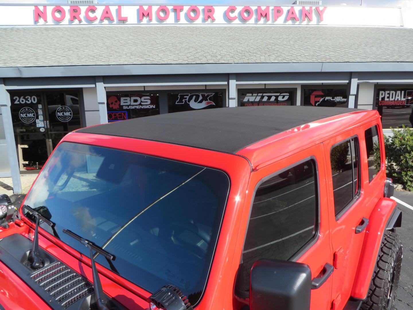 2024 Red /Black Jeep Wrangler Rubicon 392 (1C4RJXSJ3RW) with an 6.4L V8 DOHC 32V engine, 6M transmission, located at 2630 Grass Valley Highway, Auburn, CA, 95603, (530) 508-5100, 38.937893, -121.095482 - Final Edition Rubicon 392 with every option... Sitting on 17" Bronze Fuel Rebel wheels, 37" Toyo RT Trail tires, Baja Designs LP4 A pillar and bumper lights, paint correction before fully ceramic coated, PPF, and Ceramic window tint on front door glass and windshield. Sky One Touch Power top, Remova - Photo#18