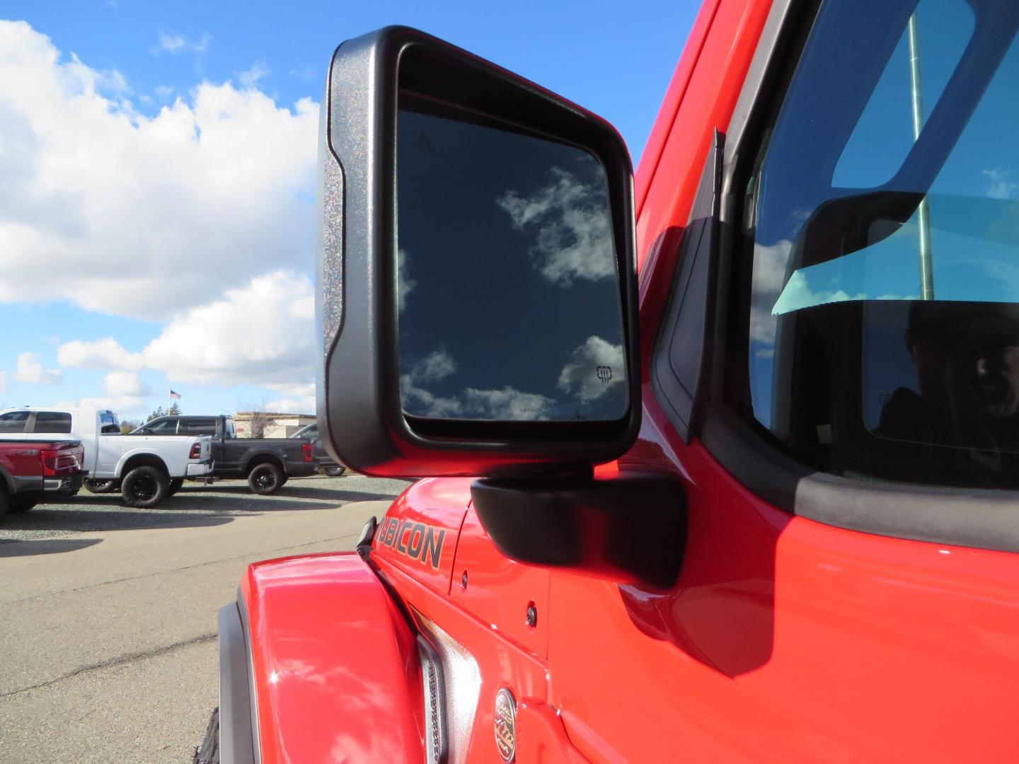 2024 Red /Black Jeep Wrangler Rubicon 392 (1C4RJXSJ3RW) with an 6.4L V8 DOHC 32V engine, 6M transmission, located at 2630 Grass Valley Highway, Auburn, CA, 95603, (530) 508-5100, 38.937893, -121.095482 - Final Edition Rubicon 392 with every option... Sitting on 17" Bronze Fuel Rebel wheels, 37" Toyo RT Trail tires, Baja Designs LP4 A pillar and bumper lights, paint correction before fully ceramic coated, PPF, and Ceramic window tint on front door glass and windshield. Sky One Touch Power top, Remova - Photo#23