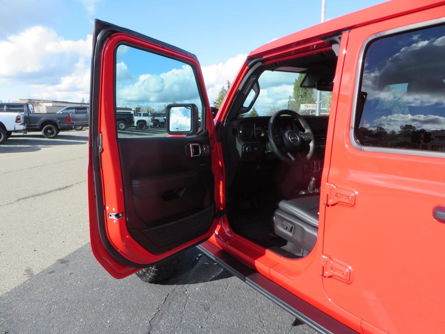 2024 Red /Black Jeep Wrangler Rubicon 392 (1C4RJXSJ3RW) with an 6.4L V8 DOHC 32V engine, 6M transmission, located at 2630 Grass Valley Highway, Auburn, CA, 95603, (530) 508-5100, 38.937893, -121.095482 - Final Edition Rubicon 392 with every option... Sitting on 17" Bronze Fuel Rebel wheels, 37" Toyo RT Trail tires, Baja Designs LP4 A pillar and bumper lights, paint correction before fully ceramic coated, PPF, and Ceramic window tint on front door glass and windshield. Sky One Touch Power top, Remova - Photo#25